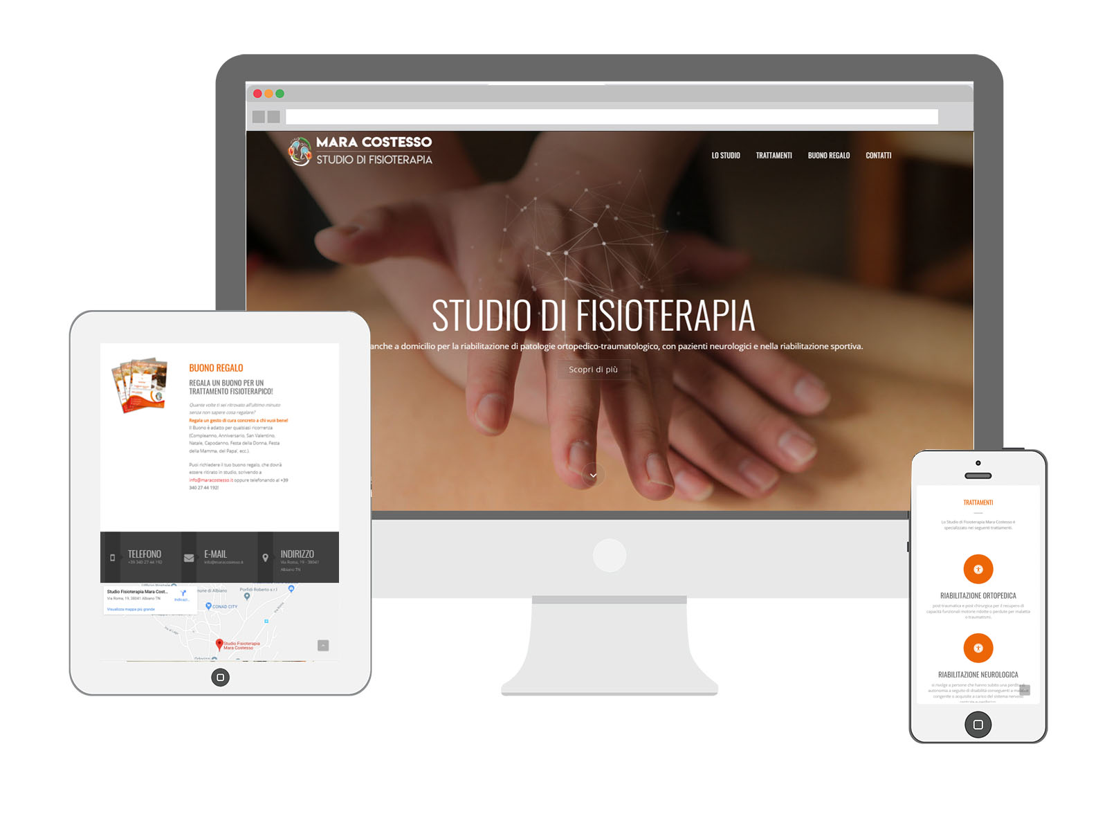 Sito web – Studio Fisioterapia